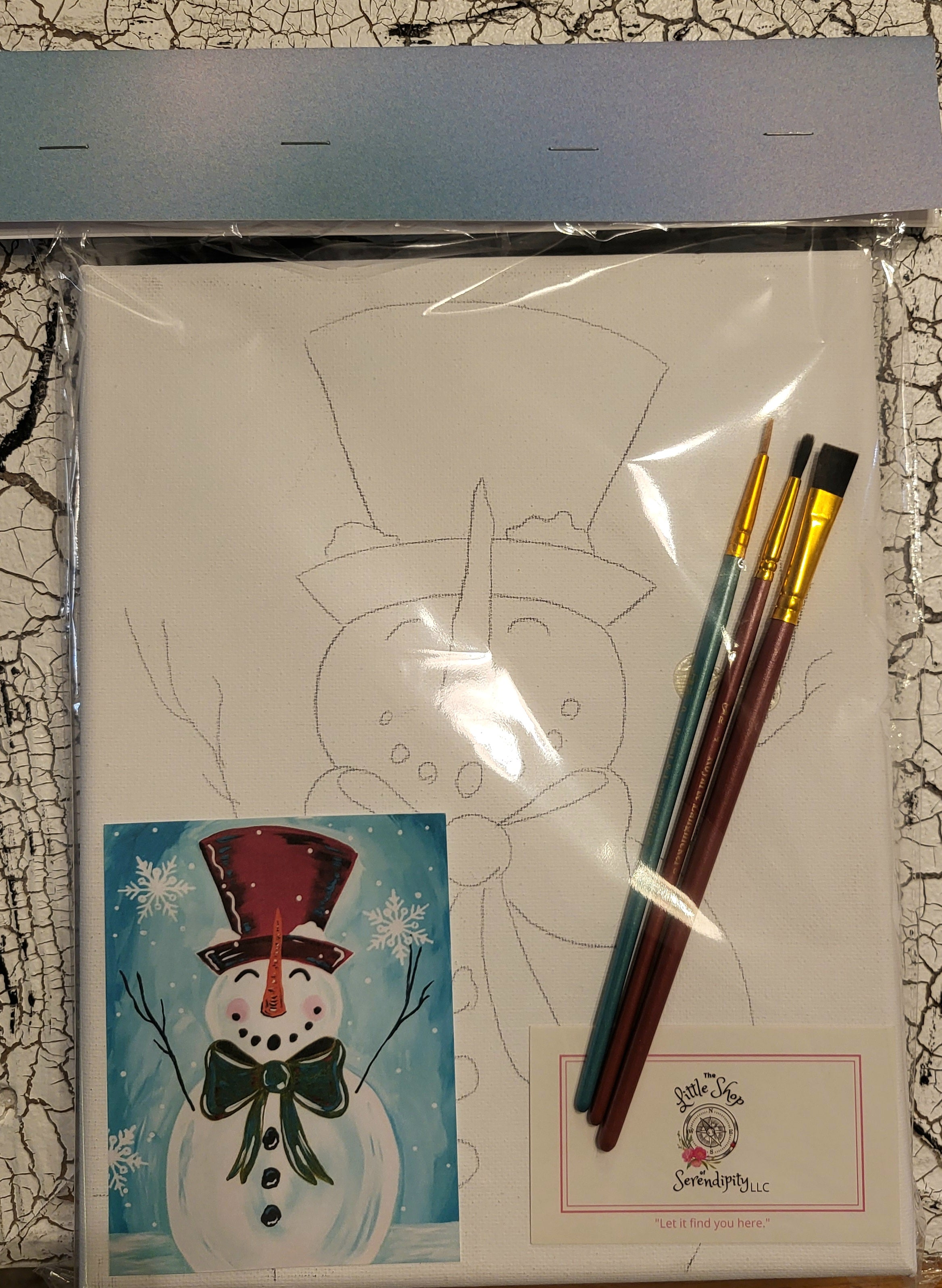 Paint Night Art Kit - Complete Painting Set with Canvas, Paints & Video Tutorial