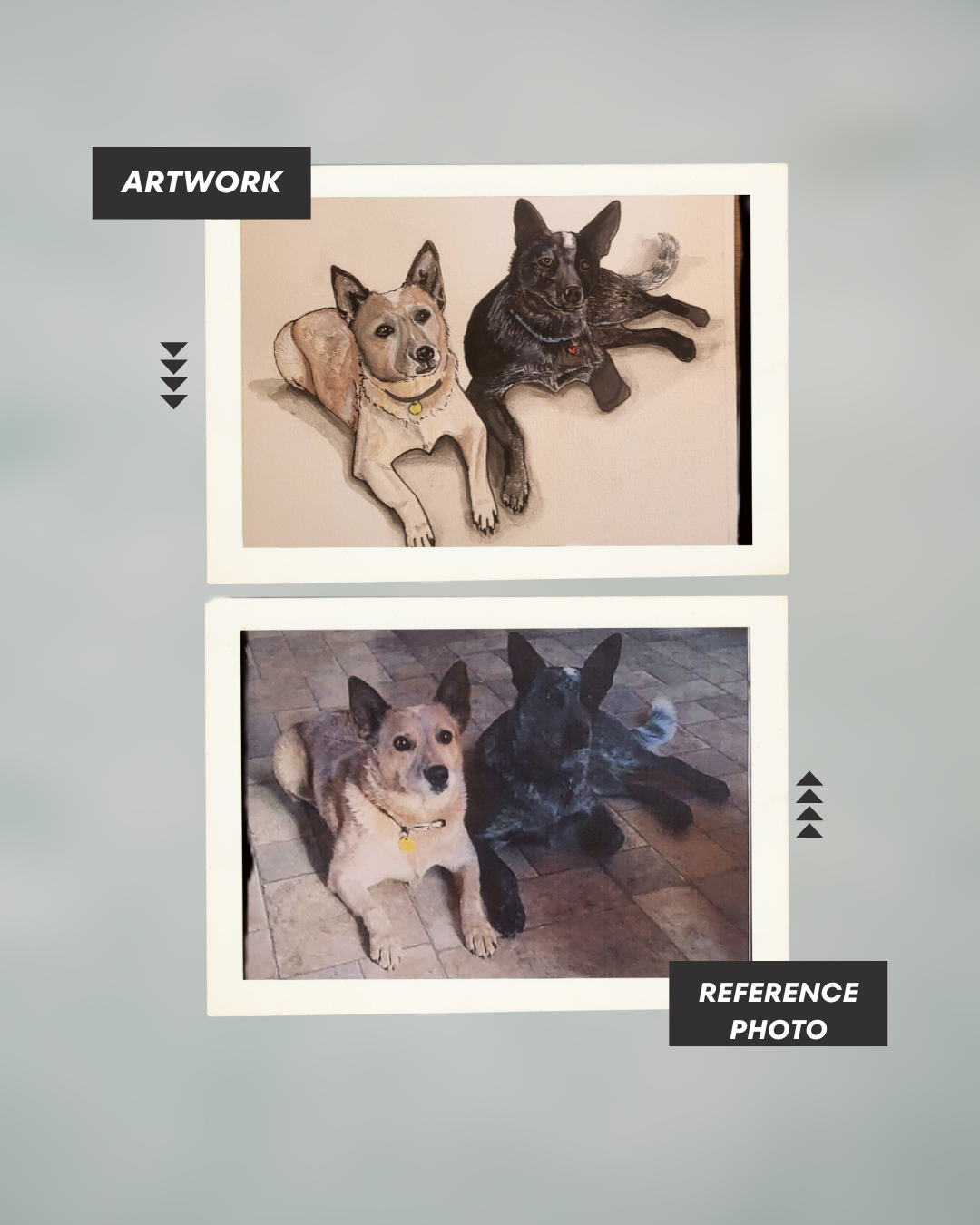 Custom Pet Portrait Watercolor - Hand-Painted from Your Photo | Serendipity